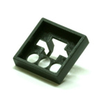 Nidec Components Push Button Cap for Use with TR and TM Series Ultra-Miniature Illuminated Pushbutton Switch