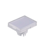 NKK Switches Push Button Cap for Use with YB Series Pushbuttons, 21 x 15 x 12.2mm