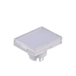 NKK Switches Push Button Cap for Use with YB Series Pushbuttons, 21 x 15 x 12.2mm