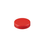 NKK Switches Red Push Button Cap for Use with MB20 Series Pushbuttons, SCB Series Pushbuttons, 17.7 (Dia.) x 4mm