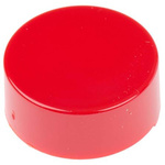Molveno Red Push Button Cap for Use with Non-Illuminated Switches, 21.2 (Dia.) x 8.7mm