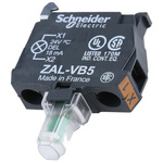 Schneider Electric Harmony ZALV Light Block - Yellow, 24 V