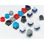 MEC Black Modular Switch Cap for Use with 3F Series Right Angle Push Button Switch