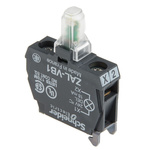 Schneider Electric Harmony ZALV Series Light Block, 24V, White Light