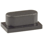 C & K Black Push Button Cap for Use with KSA & KSL Series Sealed Tact Switch