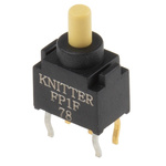 KNITTER-SWITCH Red Push Button Cap for Use with FP Series Push Button Switch, 4 (Dia.) x 2.4mm