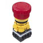 Idec XW Contact Block - DPNC Red, 24 V ac/dc