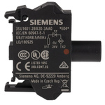 Siemens SIRIUS ACT Light Block - Red, 24 V ac/dc