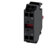 Siemens 3SU1 Contact Block - NC 5 → 500 V ac/dc
