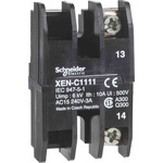 Schneider Electric XEN Series Contact Block, 240V, 1 NC + 1 NO