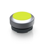 RAFI RAFIX 22 FS+ Series Push Button for Use with RAFIX FS Switching Element Universal PCB, Yellow Light
