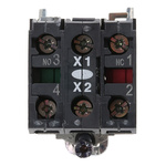 Schneider Electric Harmony XB4 Series Contact & Light Block, 24V ac/dc, 1NO + 1NC