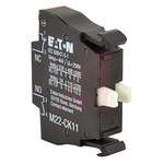 Eaton M22 Series Contact Block for Use with NZM1, 220 V dc, 240V ac, 1NO + 1NC