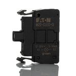 Eaton M22 Series Light Block, 12 → 30V ac/dc, Green Light