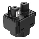 EAO Contact Block for Use with Series 61 Switches, 250V ac/dc, 1NC