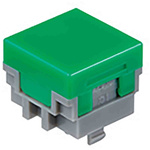 NKK Switches Square Nonilluminated Cap, For Use With LB
