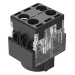 EAO Contact Block for Use with Series 61, 1NO + 1NC