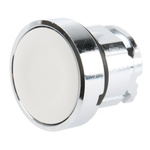 Schneider Electric Harmony XB4 Series White Momentary Push Button Head, 22mm Cutout, IP66, IP67, IP69K