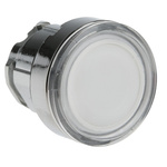 Schneider Electric Harmony XB4 Series White Illuminated Spring Return Push Button Head, 22mm Cutout, IP66, IP67, IP69K