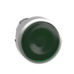 Schneider Electric Harmony XB4 Series Green Illuminated Spring Return Push Button Head, 22mm Cutout, IP66, IP67, IP69K