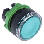 Schneider Electric Harmony XB5 Series Green Illuminated Spring Return Push Button Head, 22mm Cutout, IP66, IP67, IP69K