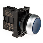 Eaton RMQ Titan M22 Series Blue Illuminated Momentary Push Button Head, 22mm Cutout, IP69K