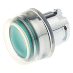 Schneider Electric Harmony XB4 Series Green Illuminated Spring Return Push Button Head, 22mm Cutout, IP66, IP67