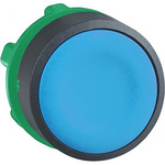 Schneider Electric Harmony XB5 Series Blue Spring Return Push Button Head, 22mm Cutout, IP66, IP67, IP69K