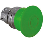 Schneider Electric Harmony XB4 Series Green Illuminated Spring Return Push Button Head, 22mm Cutout, IP66, IP67, IP69K