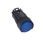 Schneider Electric Harmony XB6 Series Blue Illuminated Spring Return Push Button Head, 16mm Cutout, IP65
