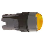 Schneider Electric Harmony XB6 Series Yellow Illuminated Spring Return Push Button Head, 16mm Cutout, IP65