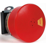 BACO Red Reset Flag Push Button Head, 22mm Cutout, IP66
