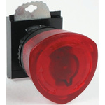 BACO Red Illuminated Stay Put Push Button Head, 22mm Cutout, IP66