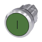 Siemens SIRIUS ACT Series Green Momentary Push Button Head, 22mm Cutout, IP66, IP67, IP69K
