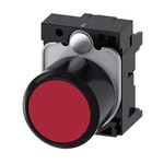 Siemens SIRIUS ACT Series Red Momentary Push Button Head, 22mm Cutout, IP66, IP67, IP69K