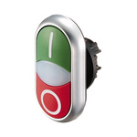 Eaton RMQ Titan M22 Series Green, Red Momentary Push Button, 22mm Cutout, IP66