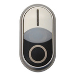 Eaton RMQ Titan M22 Series Black, White Illuminated Momentary Push Button, 22mm Cutout, IP66