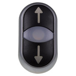Eaton RMQ Titan M22 Series Black Momentary Push Button, 22mm Cutout, IP66