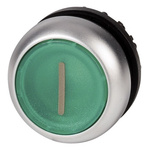 Eaton RMQ Titan M22 Series Green Illuminated Momentary Push Button, 22mm Cutout, IP66, IP67, IP69