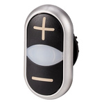 Eaton RMQ Titan M22 Series Black Momentary Push Button, 22mm Cutout, IP66, IP67, IP69K