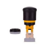 Eaton RMQ Titan M22 Series Black Pull Release Push Button, 22mm Cutout, IP66, IP67, IP69K, ATEX