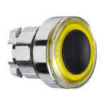 Schneider Electric Harmony XB4 Series Yellow Momentary Push Button Head, 22mm Cutout, IP66, IP67, IP69K