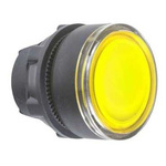 Schneider Electric Harmony XB5 Series Yellow Momentary Push Button Head, 22mm Cutout, IP66, IP67, IP69K