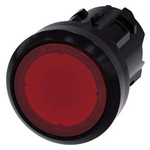 Siemens SIRIUS ACT Series Red Latching Push Button, 22mm Cutout, IP66, IP67, IP69K