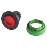 Schneider Electric Harmony ZB5 Series Red Momentary Push Button Head, 30mm Cutout, IP66, IP67, IP69K