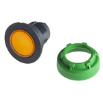 Schneider Electric Harmony ZB5 Series Orange Momentary Push Button Head, 30mm Cutout, IP66, IP67, IP69K