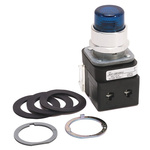 Allen Bradley 800T Series Clear Illuminated Momentary Push Button Head, 30mm Cutout, IP67, IP69K