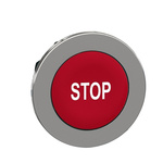 Schneider Electric ZB4 Series Red Momentary Push Button Head, 30mm Cutout, IP66, IP67, IP69K