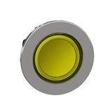 Schneider Electric ZB4 Series Yellow Momentary Push Button Head, 30mm Cutout, IP66, IP67, IP69K