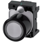 Siemens SIRIUS ACT Series Clear Momentary Push Button Head, 22mm Cutout, IP66, IP67, IP69K